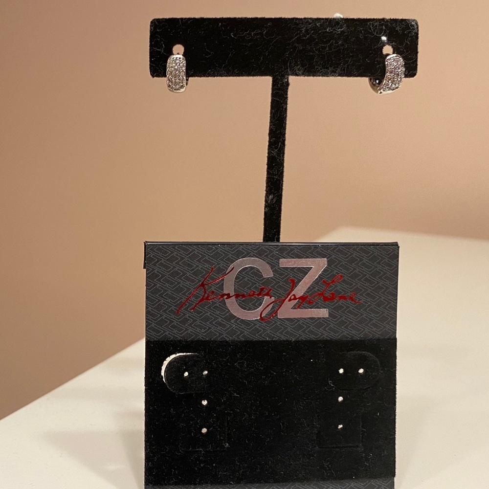 Kenneth Lane cubic Zirconia earrings